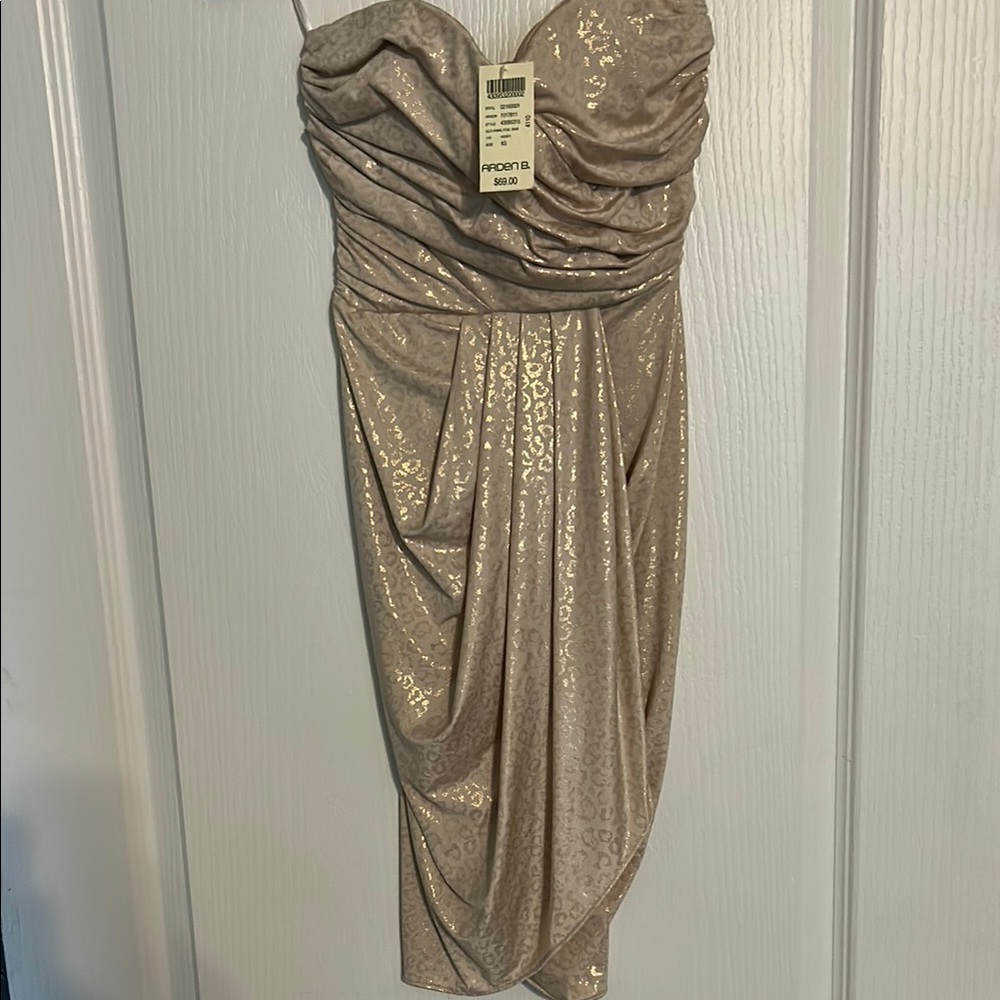 Elegant Gold Dress